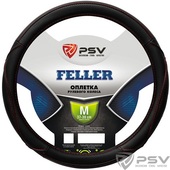 Оплетка  PSV FELLER M черн.- красная отстрочка