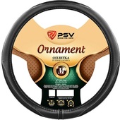 Оплетка  PSV  Fiber ORNAMENT M черн.- серая отстрочка