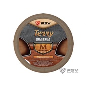 Оплетка   PSV TERRY, нат.кожа с перфорацией, M беж.